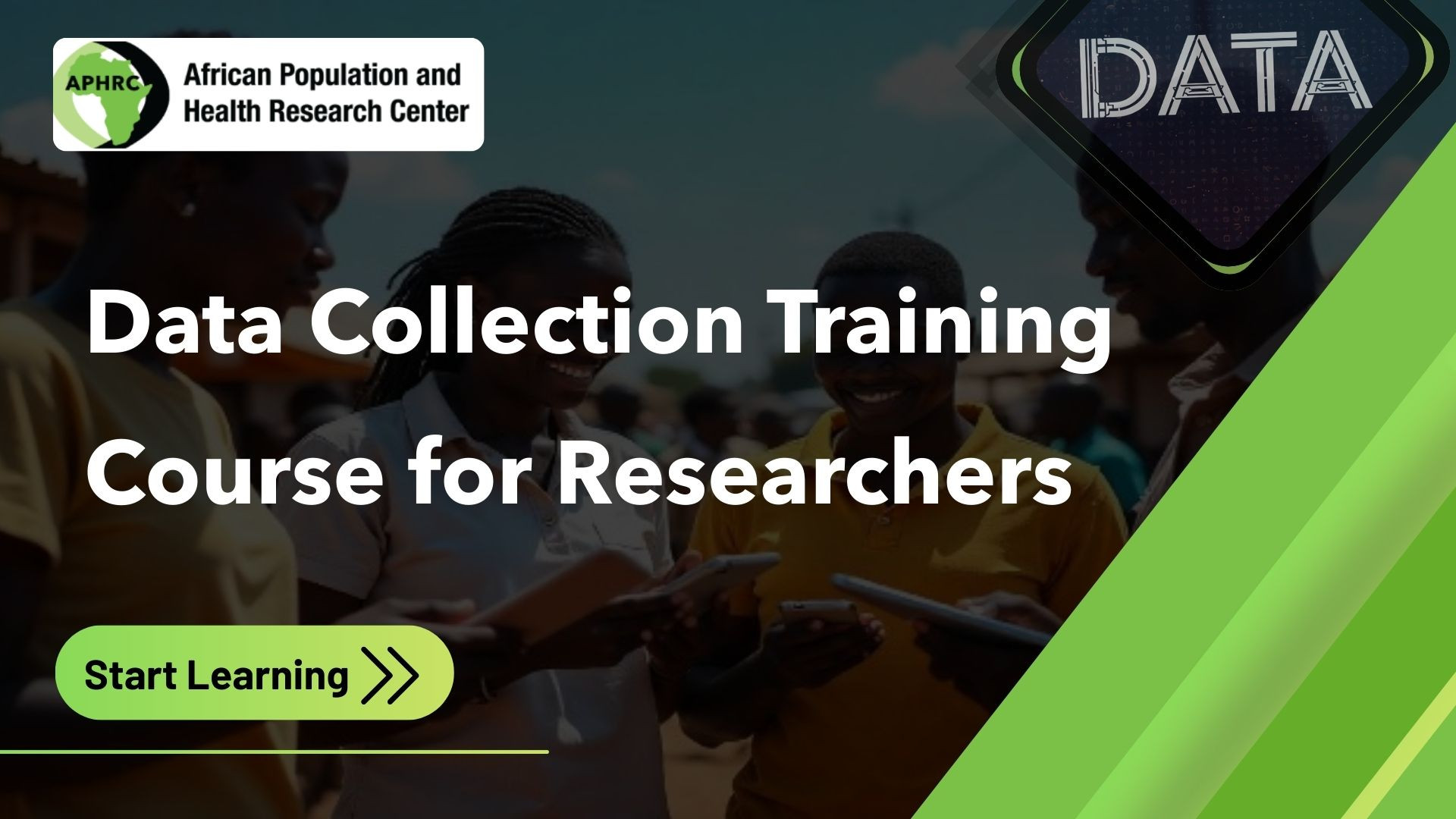Data Collection Training Course for Researchers