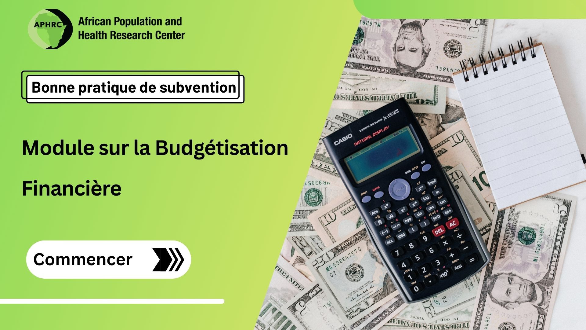 Module sur la Budgétisation Financière
